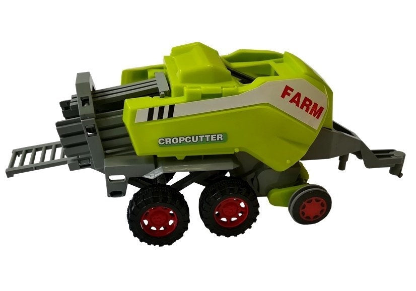 Jordbruksfordon leksaksset med traktor och släp 4 delar