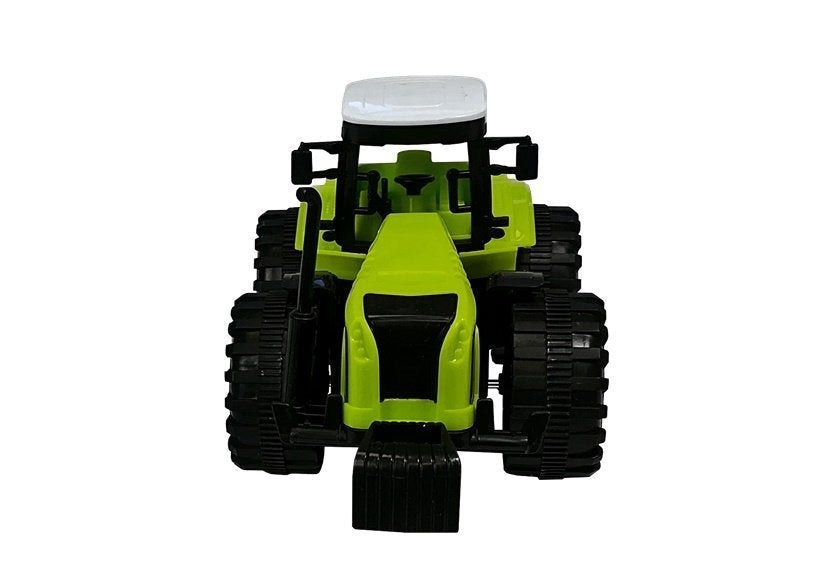 Jordbruksfordon leksaksset med traktor och släp 4 delar
