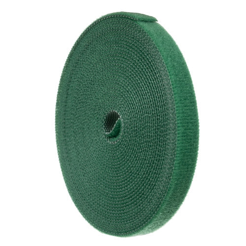 Kardborreband för växter och kablar 1x500 cm grön