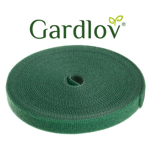 Kardborreband för växter och kablar 1x500 cm grön