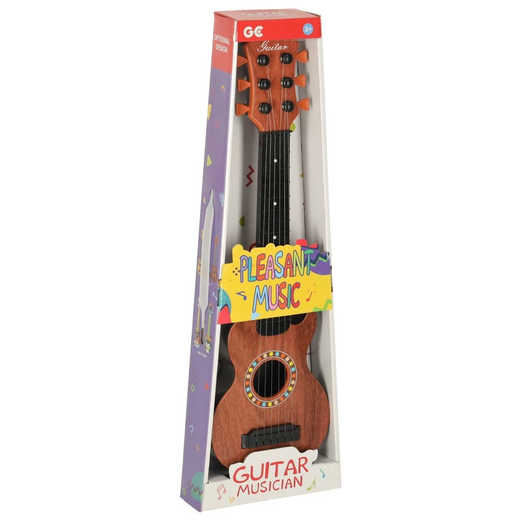 Klassisk barn-gitarr 46,5 cm 6 strängar plast, från 4 år