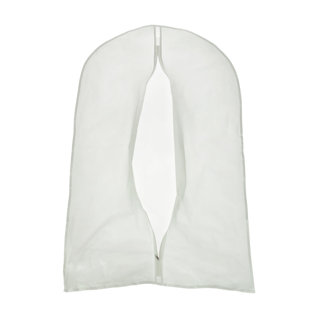 Klädöverdrag för kostym/klänning 100x60 cm transparent polyester