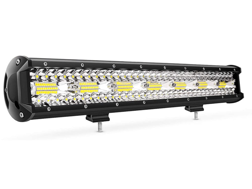 LED arbetslampa 420W 12-24V 140 LED IP68 svart 51,5 cm