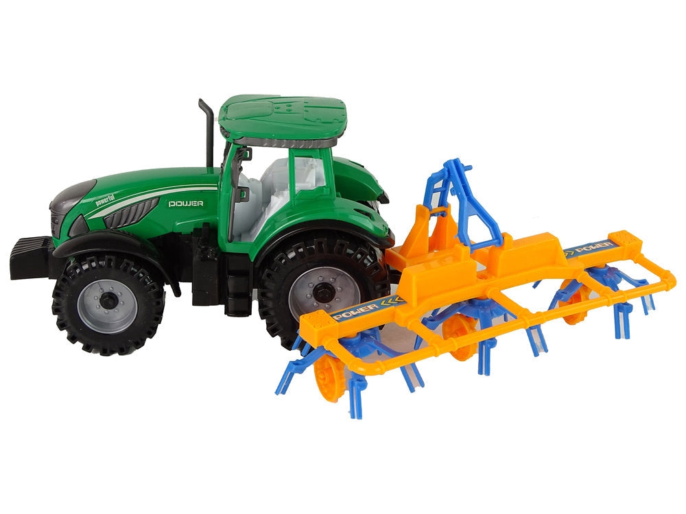 Leksakstraktor med kratta friktionsdrift 24 cm, 3+ år