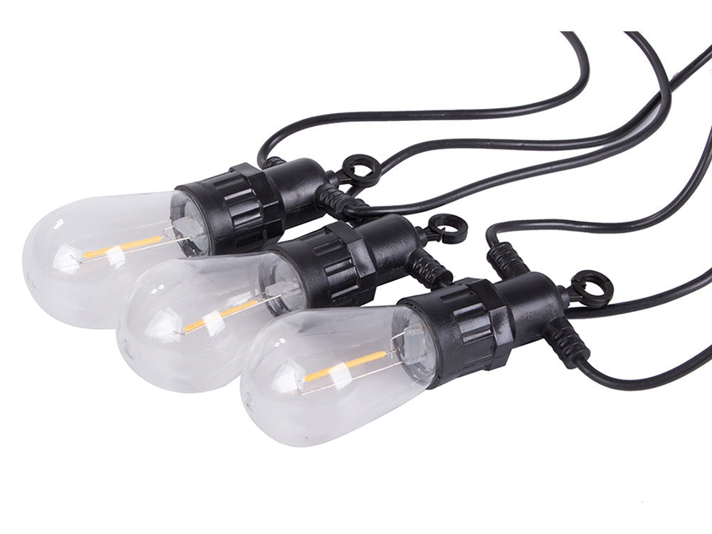 Ljusslinga utomhus 15 LED varmvit 15 m IP44