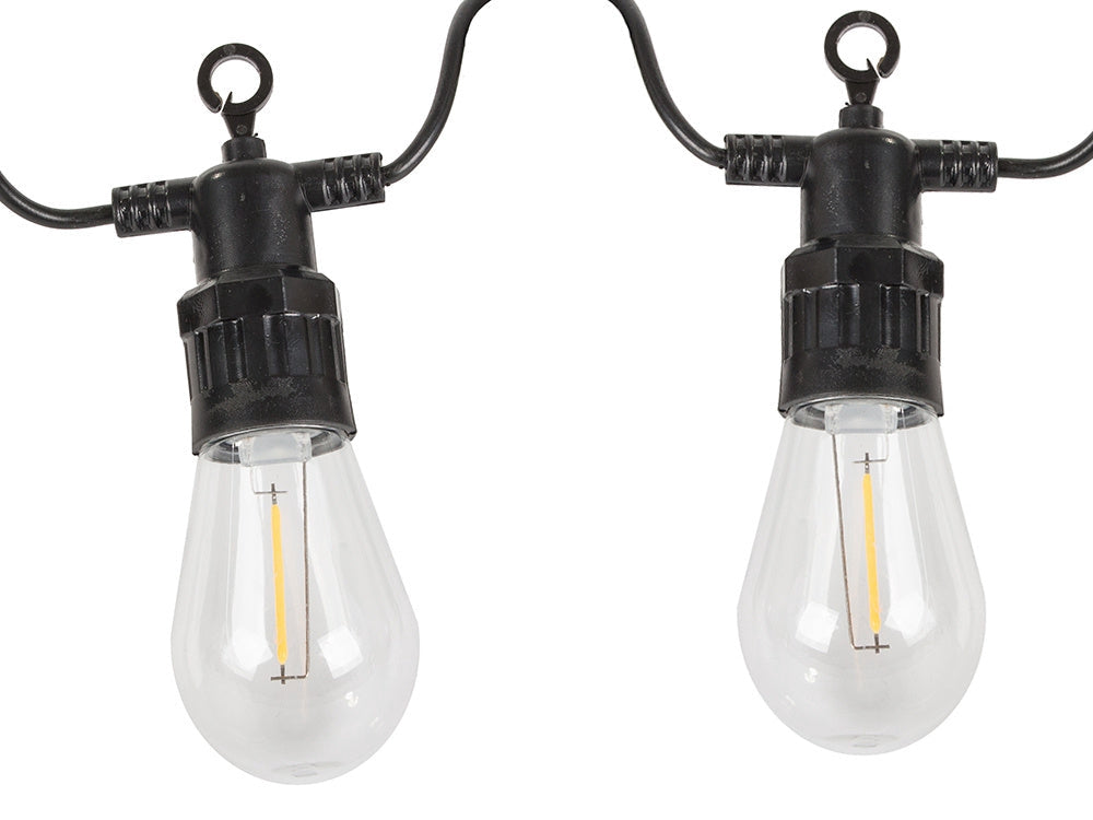 Ljusslinga utomhus 15 LED varmvit 15 m IP44