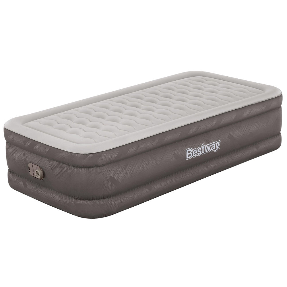 Luftmadrass 191x97x46 cm med inbyggd elpump, Fortech Wave Beam