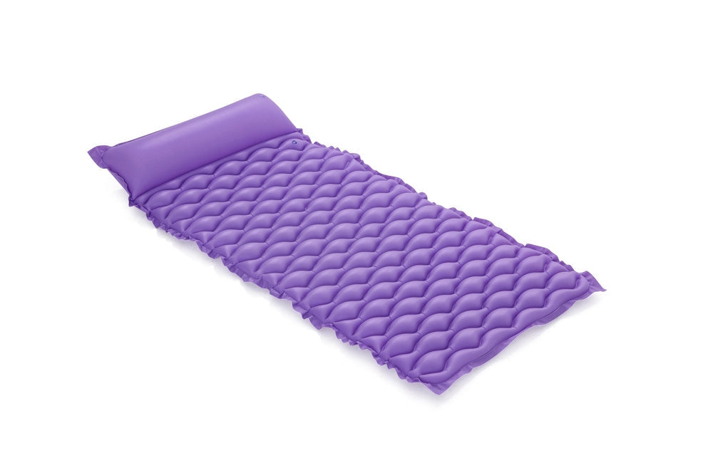 Luftmadrass 213x86 cm med uppblåsbar kudde PVC max 90 kg