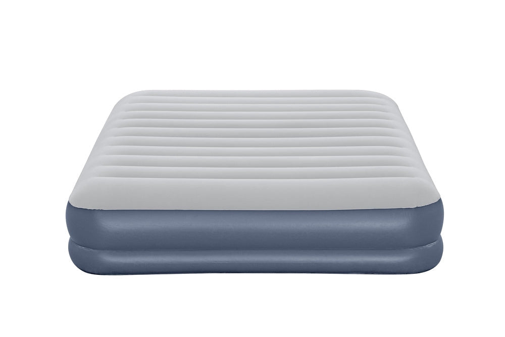 Luftmadrass Queen 203x152x36 cm med uppladdningsbar USB-pump