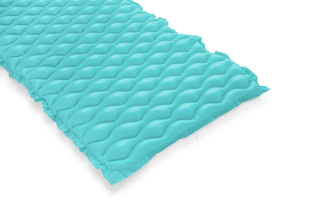 Luftmadrass för pool/vatten med uppblåsbar kudde 213x86 cm PVC