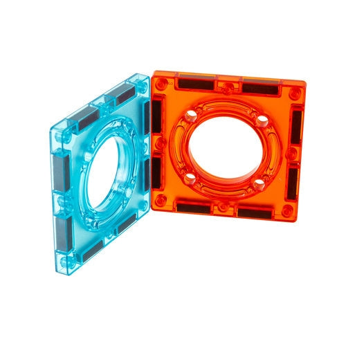 Magnetiska byggblock bollbana 96 delar ABS flerfärgad 3+ år