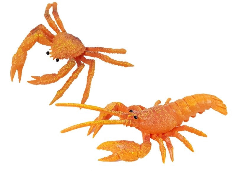 Marindjur leksaksfigurer set för barn