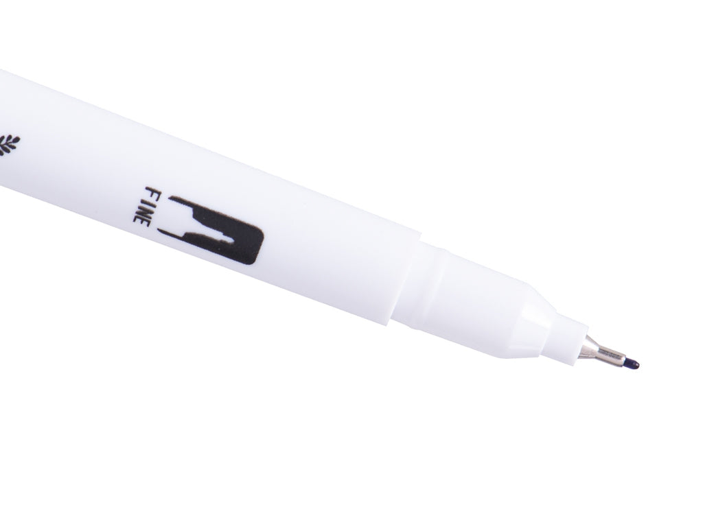 Markers set 100 st dubbelsidiga 0,4 mm + 1–2 mm i plastetui