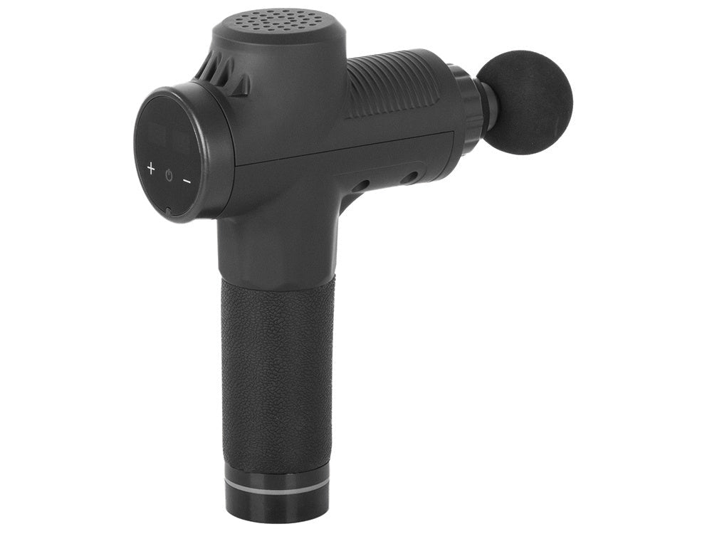 Massagepistol 30 hastigheter med 6 massagehuvuden och fodral