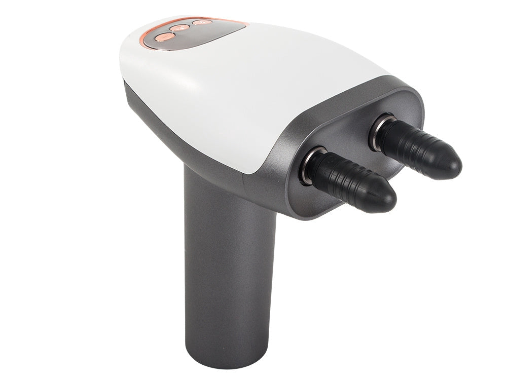 Massagepistol med 8 massagehuvuden 10 nivåer USB-C