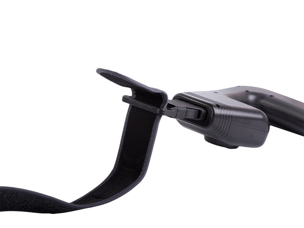 Massagepistol med bälte USB-C 6 massagehuvuden 4 hastigheter