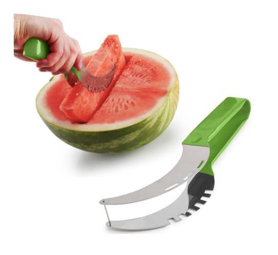 Melonskärare i rostfritt stål 25 cm, diskmaskinssäker, för alla meloner