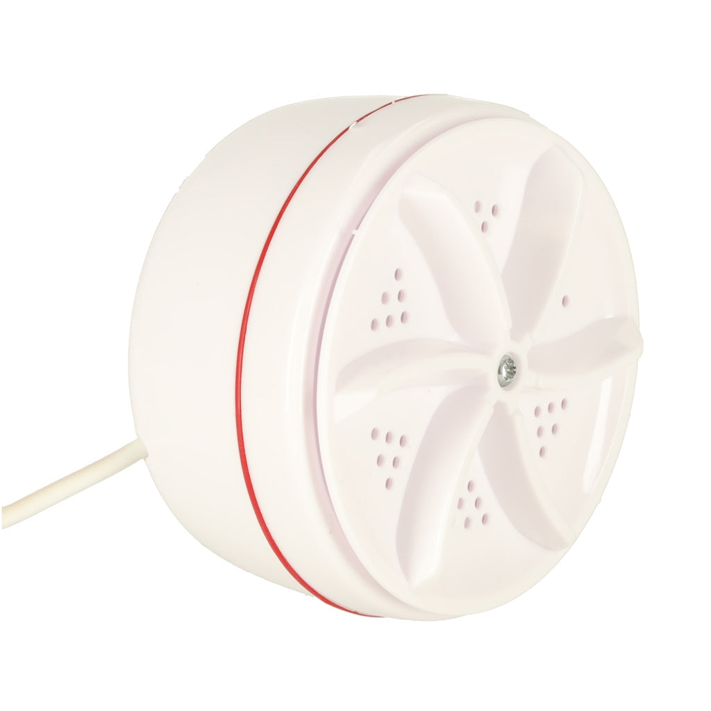 Mini campingtvättmaskin USB 5V 50W för hink, 5L/1kg med sugkoppar