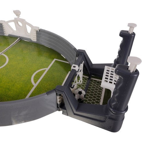 Mini fotbollsspel bordsspel 2 spelare med 3 bollar 47x10x22,5 cm