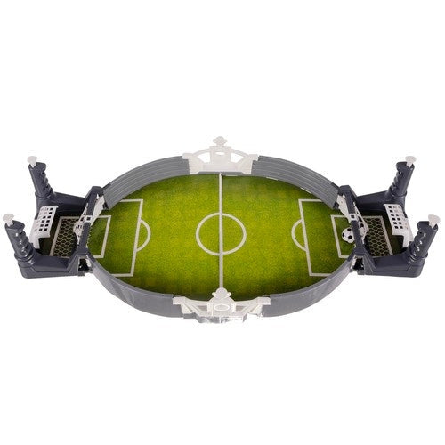 Mini fotbollsspel bordsspel 2 spelare med 3 bollar 47x10x22,5 cm