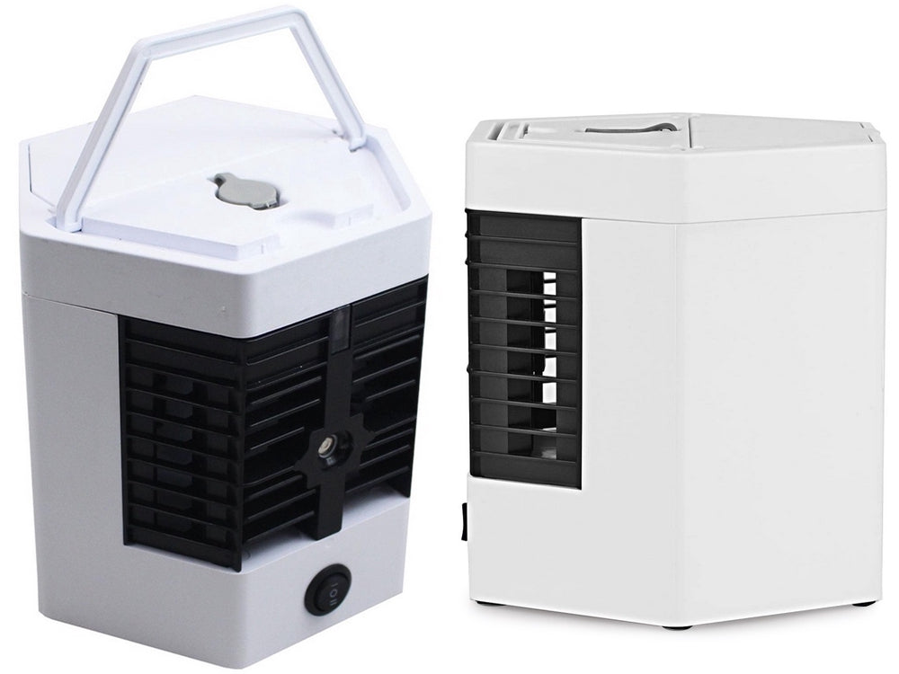 Mini luftkonditionering 2-i-1 USB med luftfuktare 8 W