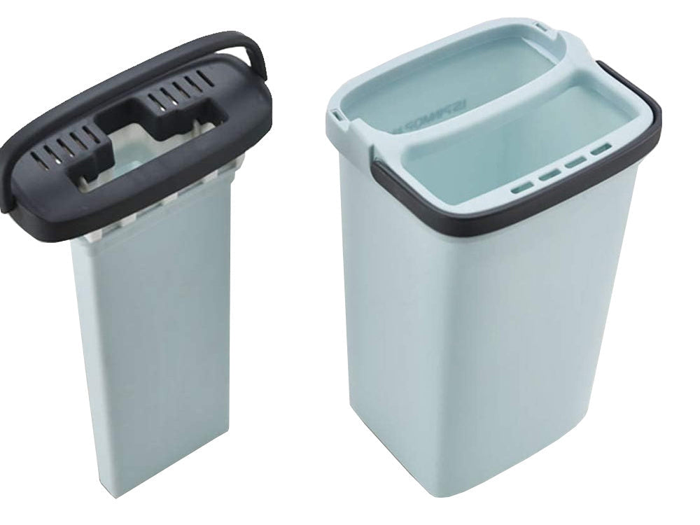 Mopp med urvridningshink tvåkammare inkl 3 mikrofiberdukar