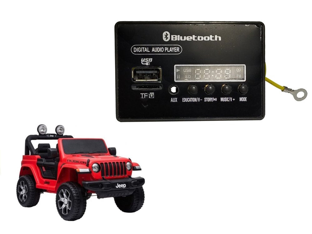 Musikpanel till elektrisk ride-on bil DK-JWR555
