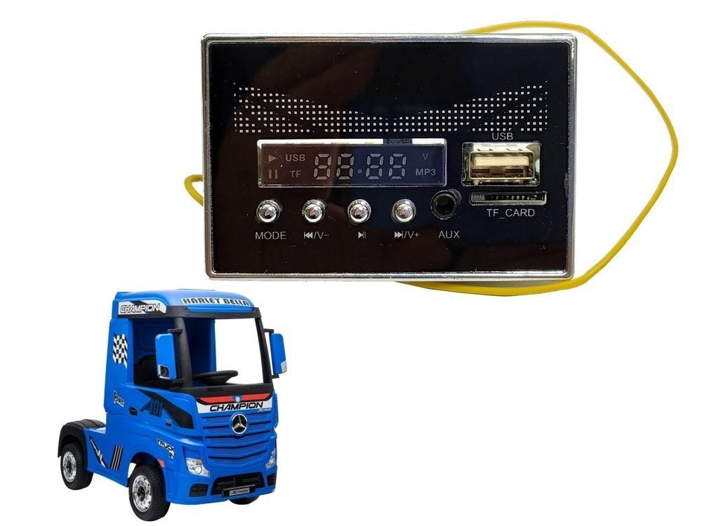 Musikpanel till elektrisk ride-on bil HL358 Actros