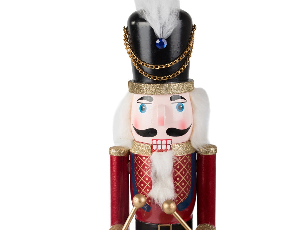 Nötknäppare träfigur soldat handmålad 50 cm