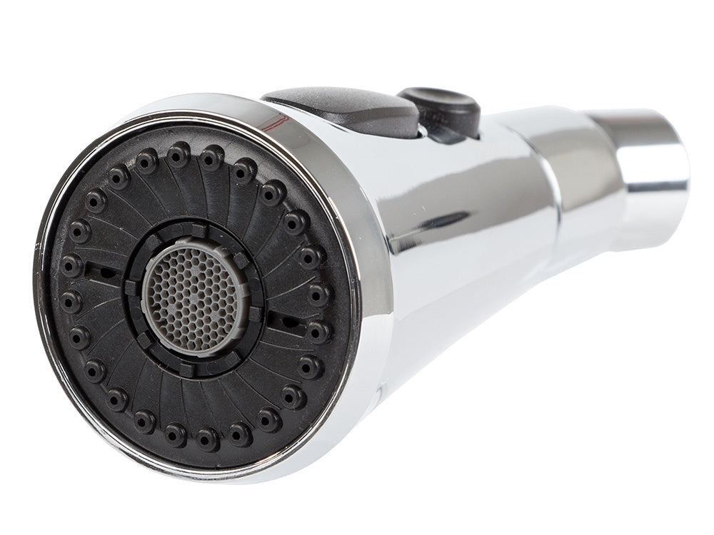 Perlator till kökskran 22 mm 3 spraylägen 360° rotation ABS plast silver