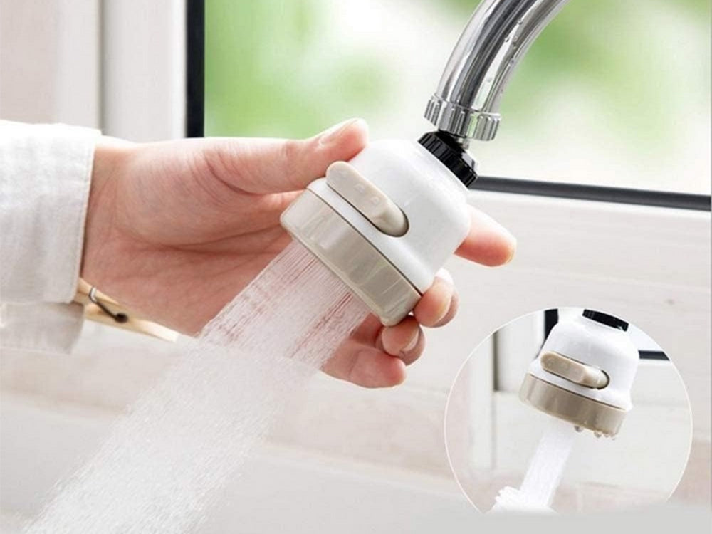 Perlator till kökskran 3 spraylägen 24 mm gänga kräm plast