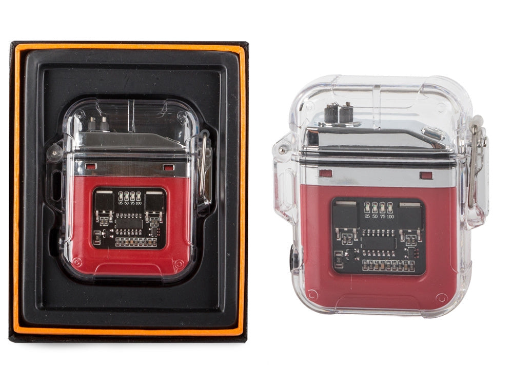 Plasmalighter USB-laddning med COB LED-ficklampa 3 lägen