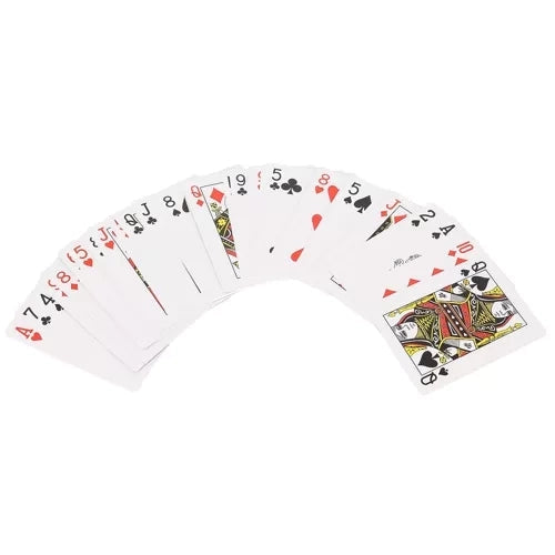 Pokerset 500 st marker med väska, plastchips med metallkärna