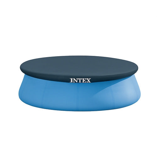 Poolöverdrag vinyl 244 cm för Intex Easy Set pool, mörkblå