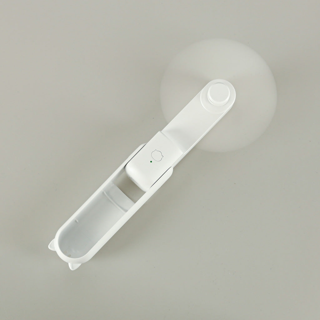 Portabel mini-fläkt hopfällbar med powerbank 1200 mAh USB-C