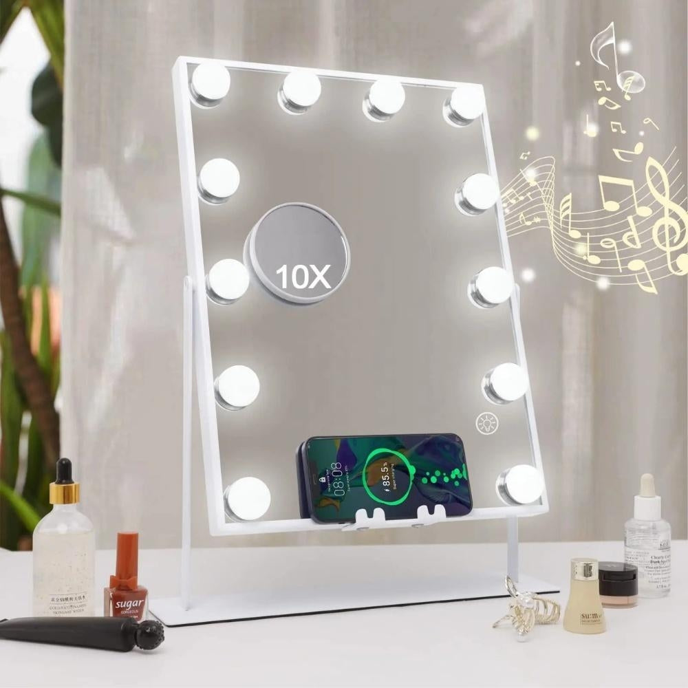 Professionell Sminkspegel med LED-belysning – Modern och