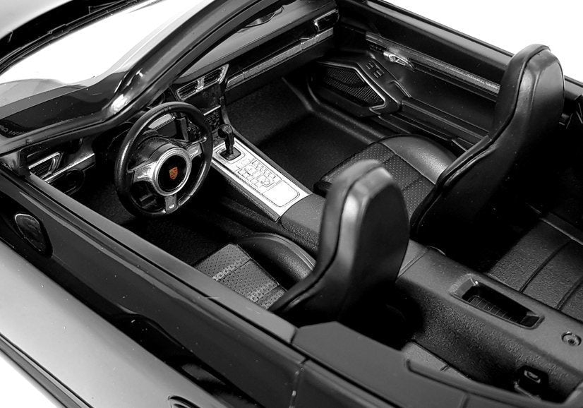 RC-bil Porsche 911 Carrera S 1:12 svart med LED-ljus 9 km/h