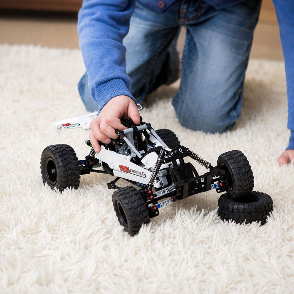 RC offroadbil 4x4 byggblock 409 delar 25 km/h app & 2.4GHz fjärr