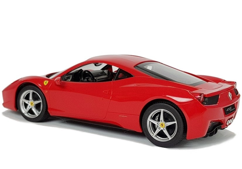 Radiostyrd Ferrari Italia bil 1:14 röd med ljus 2,4 GHz
