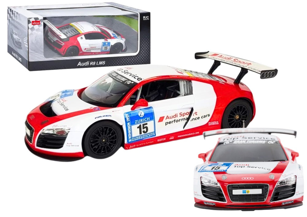 Radiostyrd bil Audi R8 LMS 35 cm med öppningsbara dörrar