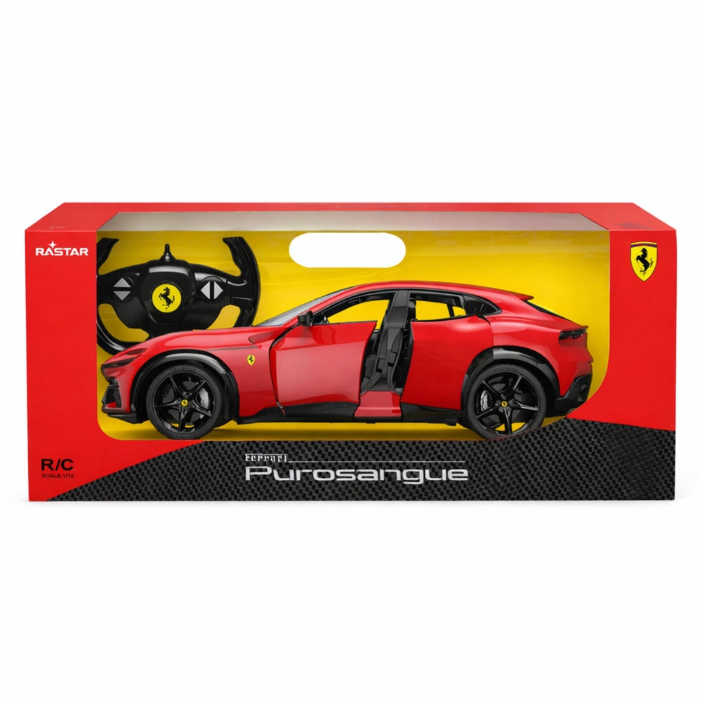 Radiostyrd bil Ferrari Purosangue 1:14 röd 2,4 GHz med ljus