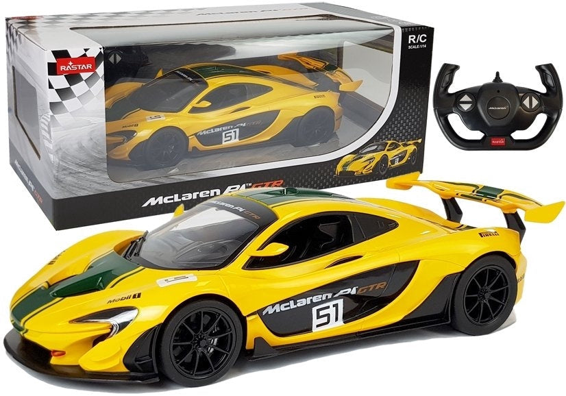 Radiostyrd bil McLaren P1 GTR 1:14 2.4 GHz LED-ljus 33 cm