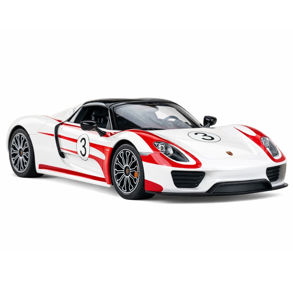 Radiostyrd bil Porsche 918 Spyder 1:14 2,4 GHz LED-ljus vit