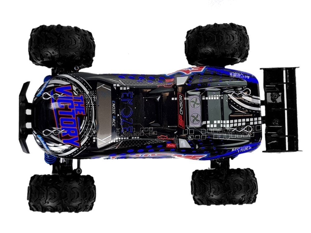 Radiostyrd rallybil 1:18 4x4 45 km/h 2.4GHz med batteri & laddare