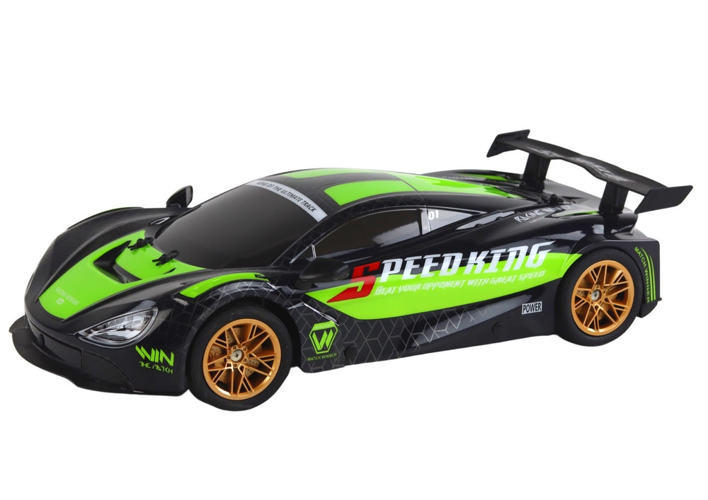 Radiostyrd sportbil 1:10 25 km/h 2,4 GHz med batteri och laddare