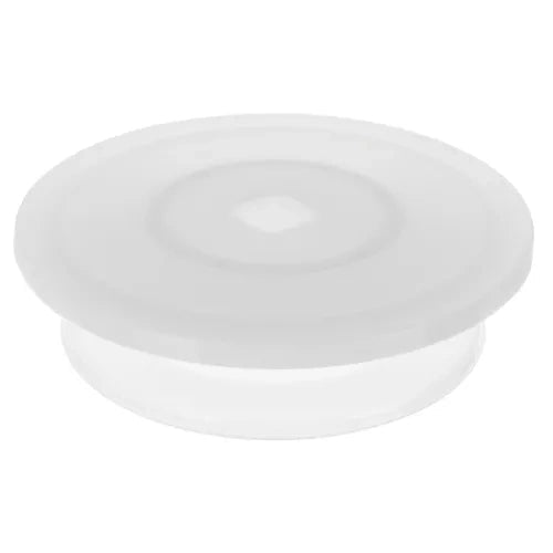 Roterande tårtfat 28 cm med 3 spatlar, vit