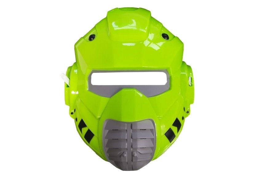 Rymdvapen leksaksset med mask, ljussvärd och pistol med ljus/ljud