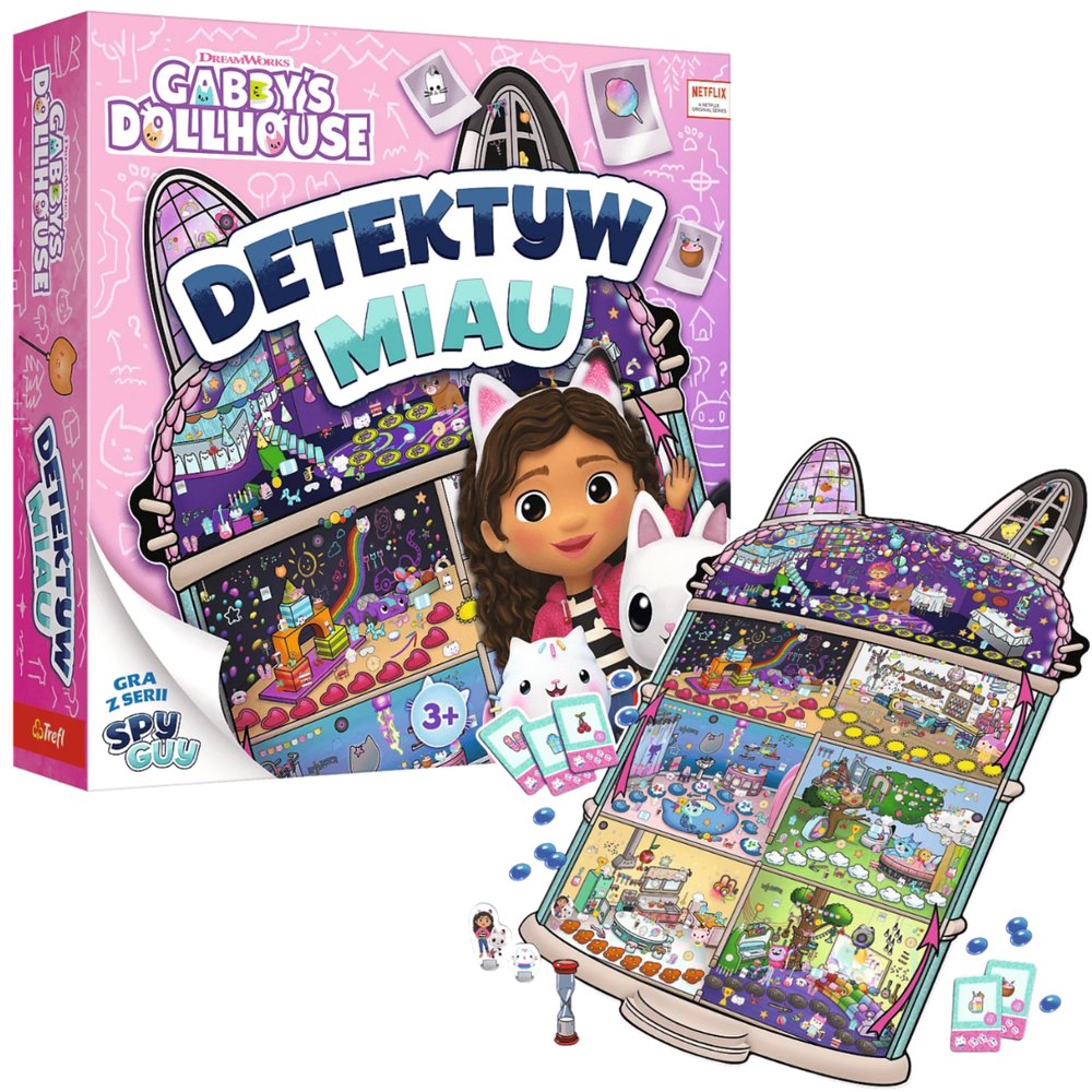 Samarbetsspel Detective Meow observationsspel i Gabis katthem
