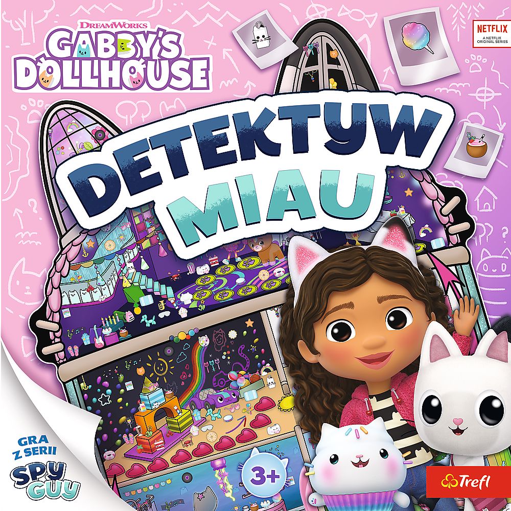Samarbetsspel Detective Meow observationsspel i Gabis katthem