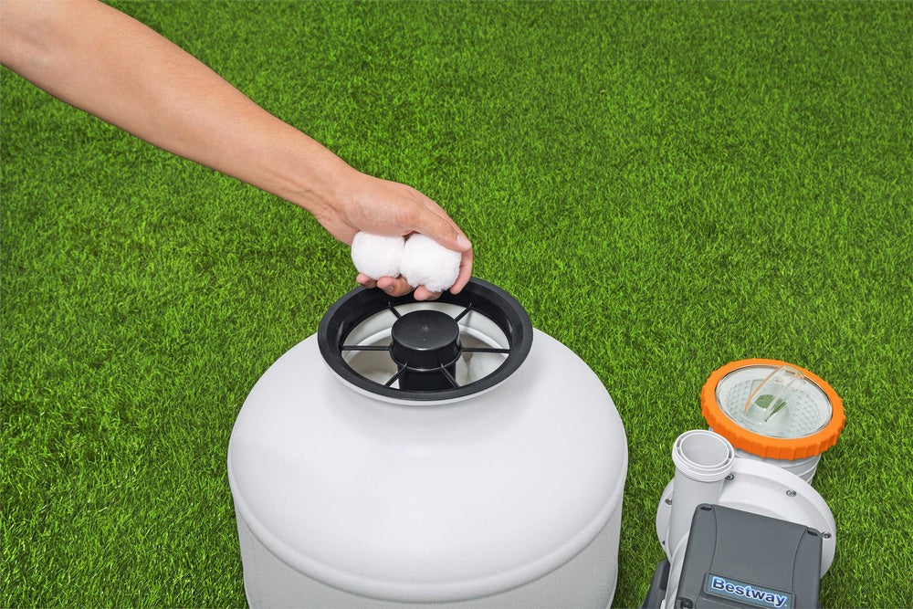 Sandfilterpump pool 11355 l/h 500 W för pool 1100-66600 l